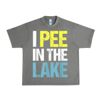 Tornado i pee in the lake funny summer vacation t shirt Urban Heavy Tee - linhVisuals