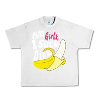 Lunar Rock sorry girls i suck dick Banana Urban Heavy Tee - linhVisuals