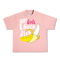 Salmon sorry girls i suck dick Banana Urban Heavy Tee - linhVisuals