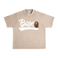 French Oak bape text Urban Heavy Tee - linhVisuals