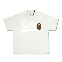 Pistachio bape text Urban Heavy Tee - linhVisuals