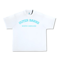 White north carolina outer banks obx nc beach gift long sleeve t shirt Urban Heavy Tee - linhVisuals