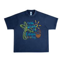 Now Where's My Cabana Boy, Beach Palm Tree Coconut T Shirt Urban Heavy Tee | Teevron