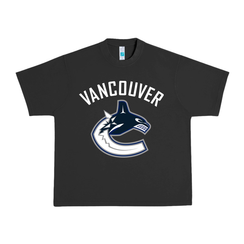Canucks White Urban Heavy Tee by linhVisuals | Teevron