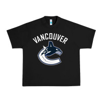 Black canucks white Urban Heavy Tee - linhVisuals