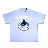 Grape Ice canucks white Urban Heavy Tee - linhVisuals