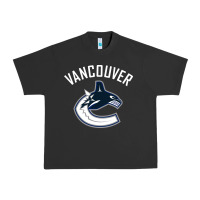 Pigment Black canucks white Urban Heavy Tee - linhVisuals