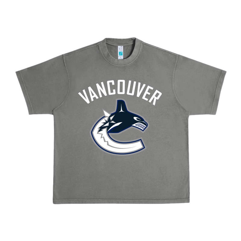 Canucks White Urban Heavy Tee by linhVisuals | Teevron