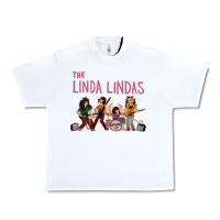 White growing up   the linda lindas Urban Heavy Tee - linhVisuals