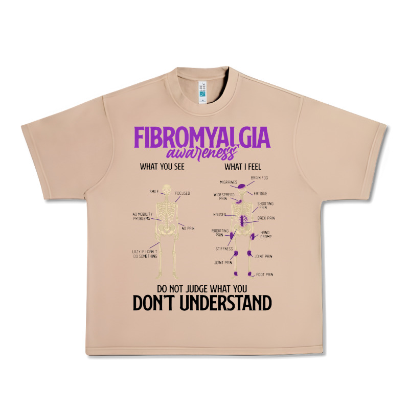 Fibromyalgia Awareness Do Not Judge What You Dont Understand Urban Heavy Tee by linhVisuals | Teevron