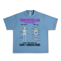 Pebble Blue fibromyalgia awareness do not judge what you dont understand Urban Heavy Tee - linhVisuals