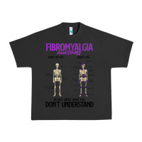 Pigment Black fibromyalgia awareness do not judge what you dont understand Urban Heavy Tee - linhVisuals