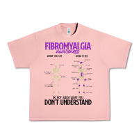 Salmon fibromyalgia awareness do not judge what you dont understand Urban Heavy Tee - linhVisuals