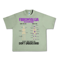 Oil Green fibromyalgia awareness do not judge what you dont understand Urban Heavy Tee - linhVisuals