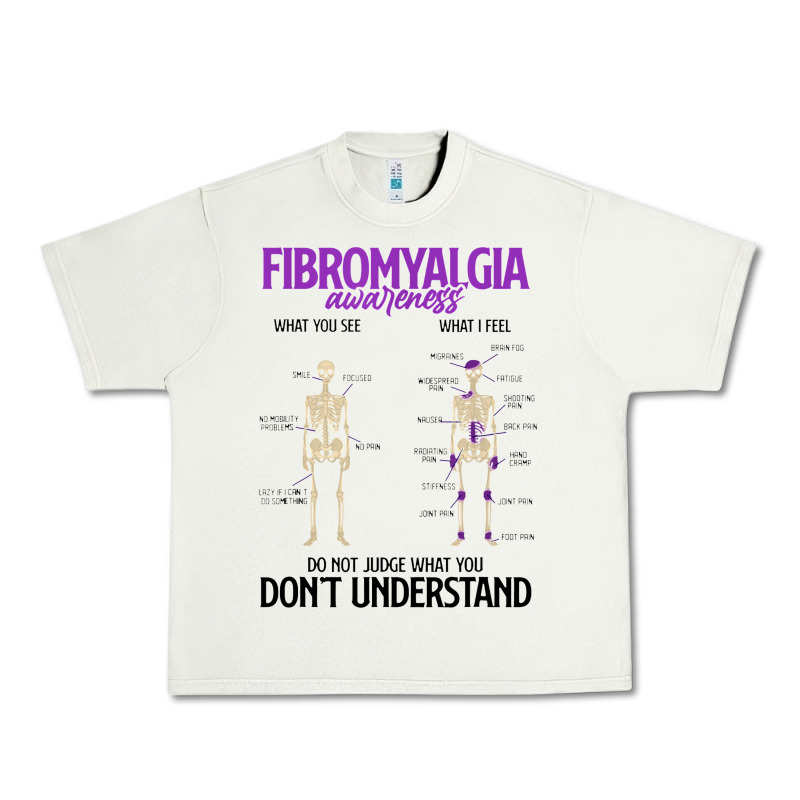 Fibromyalgia Awareness Do Not Judge What You Dont Understand Urban Heavy Tee by linhVisuals | Teevron