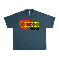 Midnight Navy hooker headers Urban Heavy Tee - linhVisuals