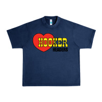 Navy hooker headers Urban Heavy Tee - linhVisuals