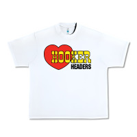 White hooker headers Urban Heavy Tee - linhVisuals