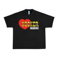 Black hooker headers Urban Heavy Tee - linhVisuals
