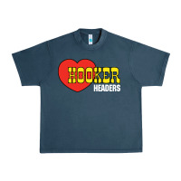 Midnight Navy hooker headers Urban Heavy Tee - linhVisuals