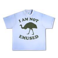 Grape Ice funny not emu sed emu   not amused ostrich bird Urban Heavy Tee - linhVisuals