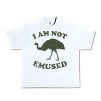 White funny not emu sed emu   not amused ostrich bird Urban Heavy Tee - linhVisuals