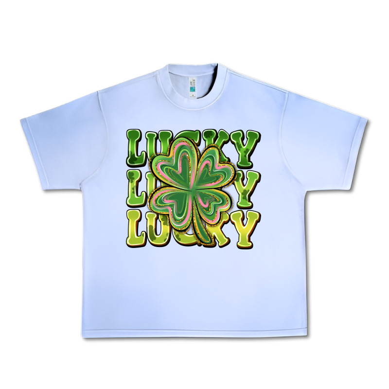 Lucky Clover Urban Heavy Tee by CowhideDigitalArt | Teevron
