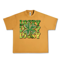 Peanut Butter Lucky Clover Urban Heavy Tee - CowhideDigitalArt