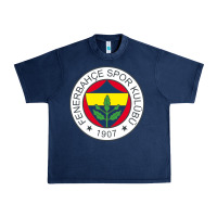 Navy fenerbahçe Urban Heavy Tee - linhVisuals