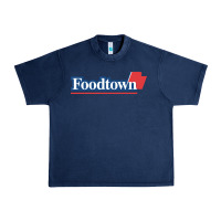 Navy foodtown Urban Heavy Tee - linhVisuals