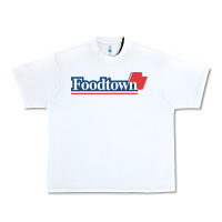 White foodtown Urban Heavy Tee - linhVisuals