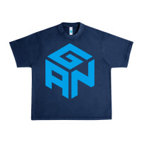 Navy gancube Urban Heavy Tee - linhVisuals