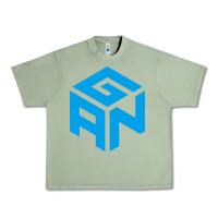 Oil Green gancube Urban Heavy Tee - linhVisuals