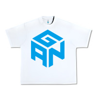 White gancube Urban Heavy Tee - linhVisuals