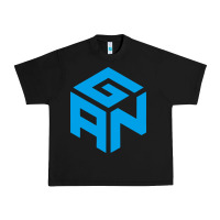 Black gancube Urban Heavy Tee - linhVisuals