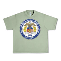 Oil Green United States Merchant Marine Academy Urban Heavy Tee - linhVisuals