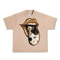 Burro Western Leopard Cowhide Tongue Urban Heavy Tee - Jasminsmagicworld