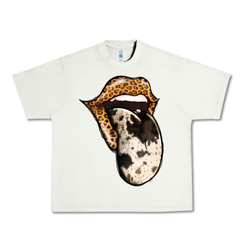 Western Leopard Cowhide Tongue Urban Heavy Tee by Jasminsmagicworld | Teevron