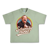 Oil Green serenity later serenity now Urban Heavy Tee - linhVisuals