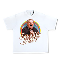 White serenity later serenity now Urban Heavy Tee - linhVisuals