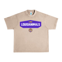 French Oak lsu louisianimals Urban Heavy Tee - linhVisuals