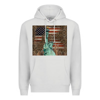 Dove Grey statue of liberty tumbler Premium Hoodie - BarkalooDesign