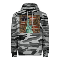 Slate Camo statue of liberty tumbler Premium Hoodie - BarkalooDesign