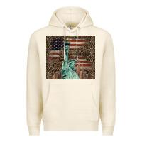Tofu statue of liberty tumbler Premium Hoodie - BarkalooDesign