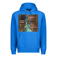 True Royal statue of liberty tumbler Premium Hoodie - BarkalooDesign