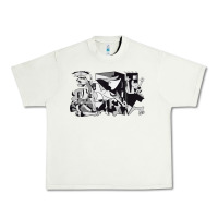 Pistachio guernica artwork Urban Heavy Tee - linhVisuals