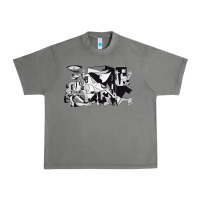 Tornado guernica artwork Urban Heavy Tee - linhVisuals