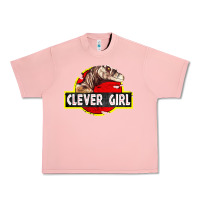 Salmon clever girl Urban Heavy Tee - linhVisuals