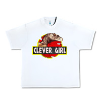 White clever girl Urban Heavy Tee - linhVisuals