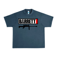 Midnight Navy barrett firearm company Urban Heavy Tee - linhVisuals